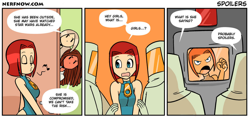 Illustration for article titled Sunday Comics: Barely Half Star Wars
